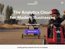 Tablet Screenshot of cooladata.com